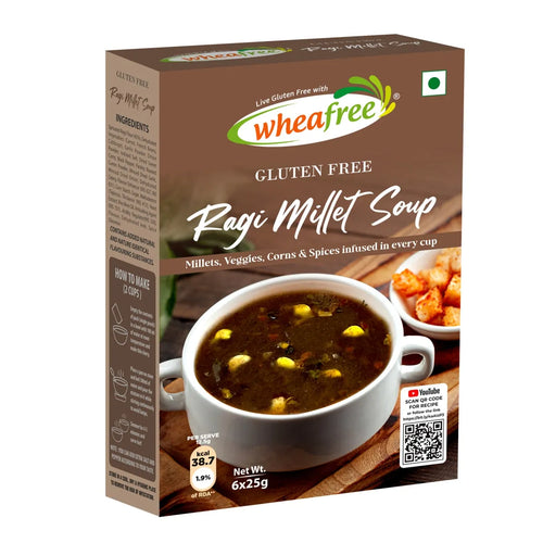 Gluten free Ragi Millet Soup Mix - 150g (6 sachet)