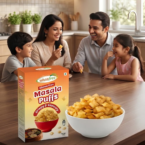 Gluten Free Masala Puffs (180g)
