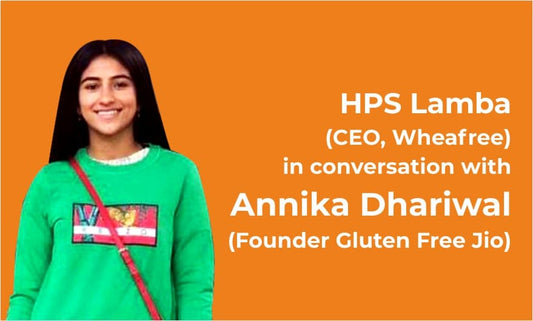 Annika Dhariwal - Founder GlutenFreeJio
