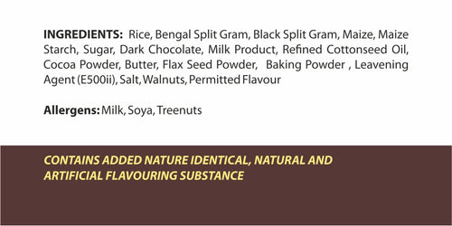 Gluten Free Chocolate Walnut Brownie (Eggless)- 100g