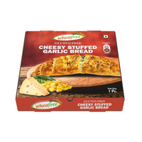 Gluten Free Chesse Stuffed Garlic Bread – Eggless - 1Pc