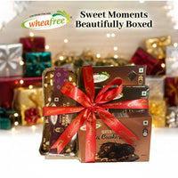 Wheafree Gluten-Free Delight Combo|Plum Cake, Choco Nutty Balls, Chocolate & Choco Cake Balls | pack of 4 | Gifting Choice