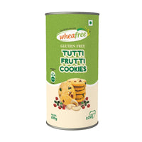 Wheafree Gluten Free Jaggery Millet , Tutti Frutti Cookies and Double Chocochip (200g) Combo Pack | Premium Handmade Cookies