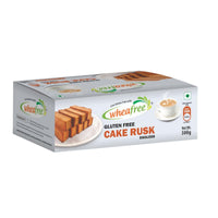 Wheafree Gluten Free Cake Rusk (Eggless)(Pack of 2 x 300g Each) | Tasty, Crunchy and Crispy | Best Tea Time Snacks | No Maida | 100% Vegetarian and Wholesome Ingredients
