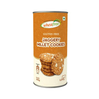 Wheafree Gluten Free Jaggery Millet , Tutti Frutti Cookies and Double Chocochip (200g) Combo Pack | Premium Handmade Cookies