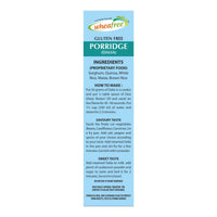 Wheafree Gluten Free Porridge/Dalia (Pack of 2-500gm Each) | Now with The Goodness of Quinoa