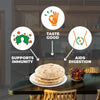 Wheafree Multigrain Gluten Free Flour (Atta) Combo Pack - (5Kg + 1Kg) | Soya Free | Lactose Free | Easy to Digest | Suitable for Celiacs | Vegetarian