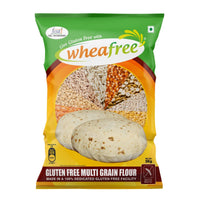Wheafree Multigrain Gluten Free Flour (Atta) Combo Pack - (5Kg + 1Kg) | Soya Free | Lactose Free | Easy to Digest | Suitable for Celiacs | Vegetarian