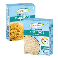 Wheafree Gluten Free Porridge/Dalia (Pack of 2-500gm Each) | Now with The Goodness of Quinoa