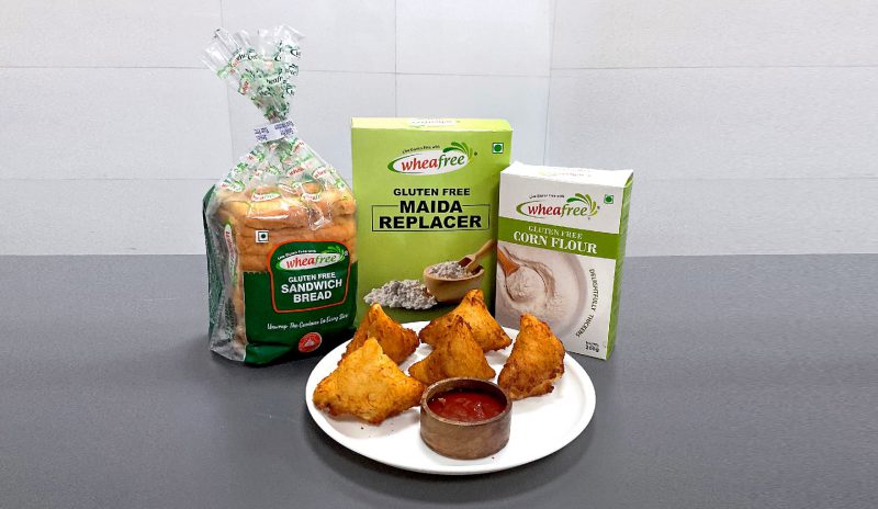Gluten Free Bread Samosa