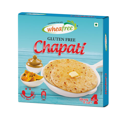 Gluten Free Ready to Eat Chapati (4pcs)