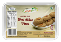 Wheafree Gluten-Free Traditional Sweets Combo | Gajak 250g + Desi Ghee Pinni 200g + Shakarpaara 250g