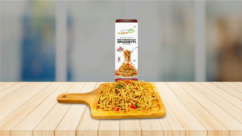 Spaghetti using Multigrain Flat Spaghetti (Fettuccine)