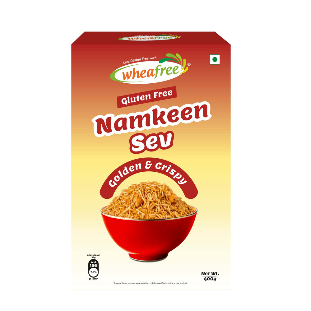 Wheafree Gluten Free Namkeen Sev (400g)
