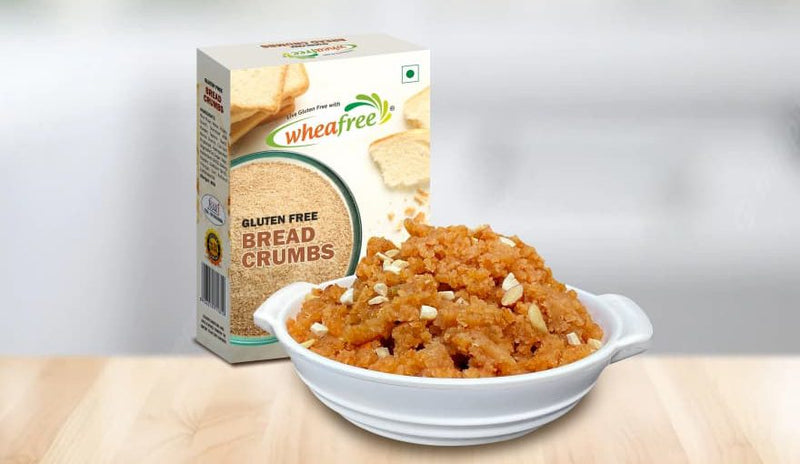 Halwa using Bread Crumbs