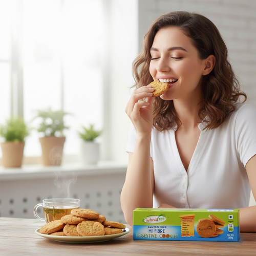 Gluten Free Hi Fibre Digestive Cookies- 200g