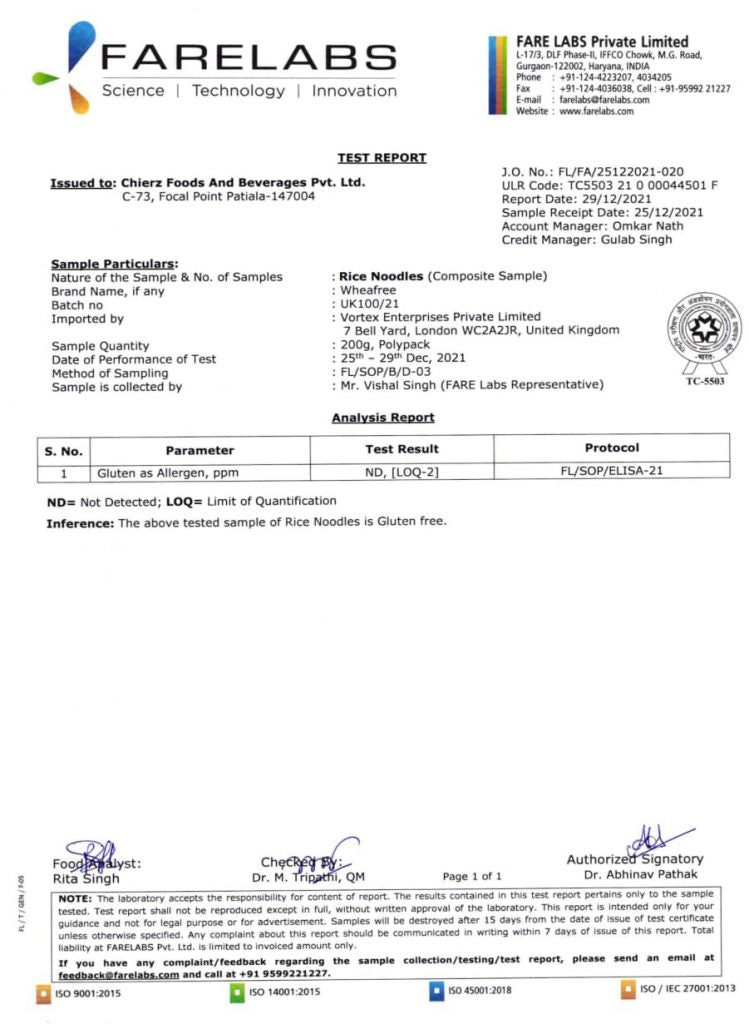 Jan-2022 - Elisa Report for Rice Noodles (External).jpg__PID:b9e5325a-437a-4307-b6be-9182c8de72aa
