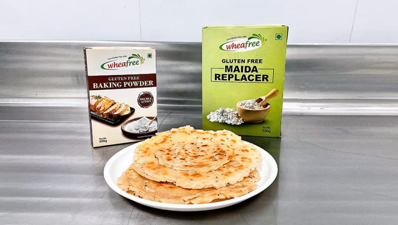 Gluten Free Lachha Paratha on Tawa | Multi Layered Lachha Paratha