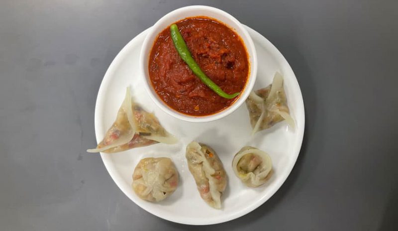 Gluten Free Veg Momos & Chutney Recipe