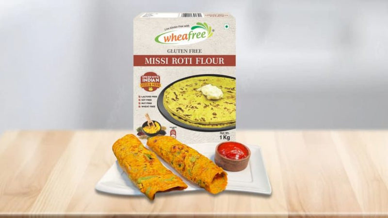 Veg. Chilla using Missi Roti Flour