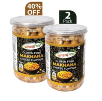 Gluten Free Makhana - Cheese Flavour Pack of 2 (50g) Each