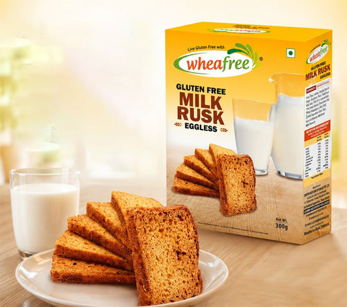 Gluten Free Milk Rusk -Eggless (300g)