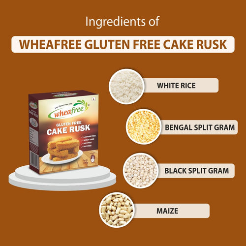 Gluten Free Cake Rusk - Contains Egg - (300g)
