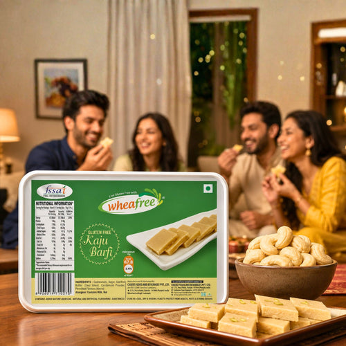 Gluten free kaju barfi