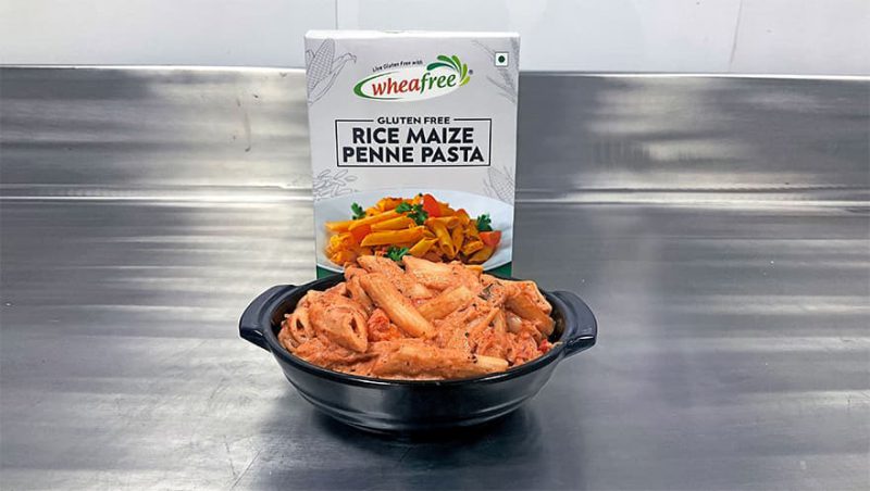 Gluten Free Pink Sauce Pasta | Creamy Penne Pasta